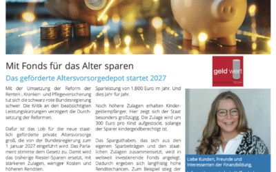 Weitblick Oktober 2026